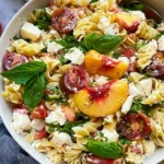 Peach Caprese Pasta Salad: A Refreshing Summer Delight 15 Peach Caprese Pasta Salad - A Colorful Summer Dish