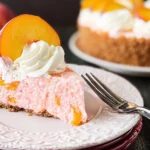 Peach Chiffon Pie: A Delightful Summer Favorite 5 Peach Chiffon Pie on a Colorful Plate