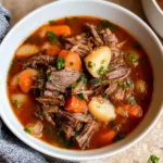 Pot Roast Soup: A Cozy Comfort for Cold Days 5 Delicious Pot Roast Soup in a Bowl