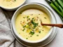 Creamy Potato Leek Soup Bowl