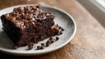 Protein Cottage Cheese Flourless Brownies – Fudgy Delight
