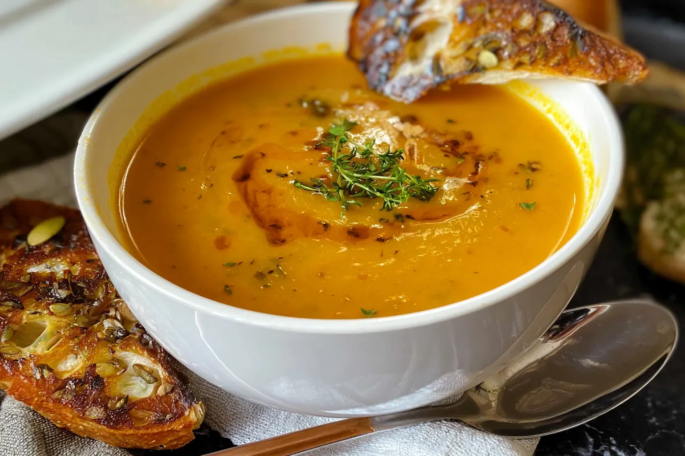 Pumpkin Carrot Soup 