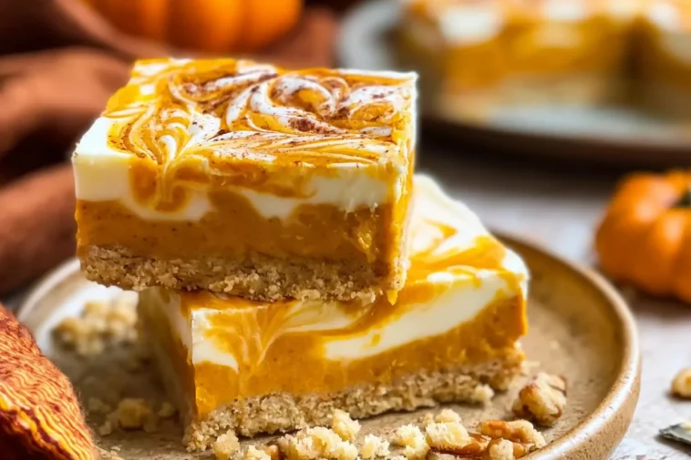 Pumpkin Cheesecake Bars Recipe: A Delicious Fall Treat! 3 Delicious Pumpkin Cheesecake Bars Ready to Savor
