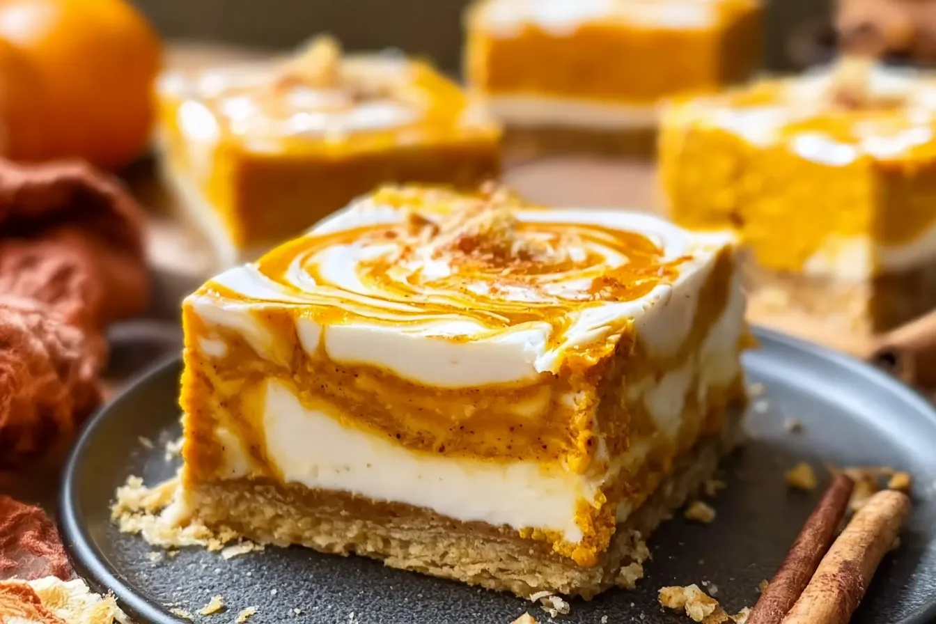 Pumpkin Cheesecake Bars Recipe: A Delicious Fall Treat! 4 Pumpkin Cheesecake Bars Recipe