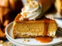 Delicious Pumpkin Cheesecake Ready to Serve