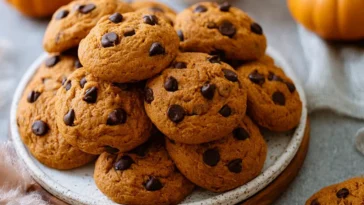 Delicious Pumpkin Chocolate Chip Cookies