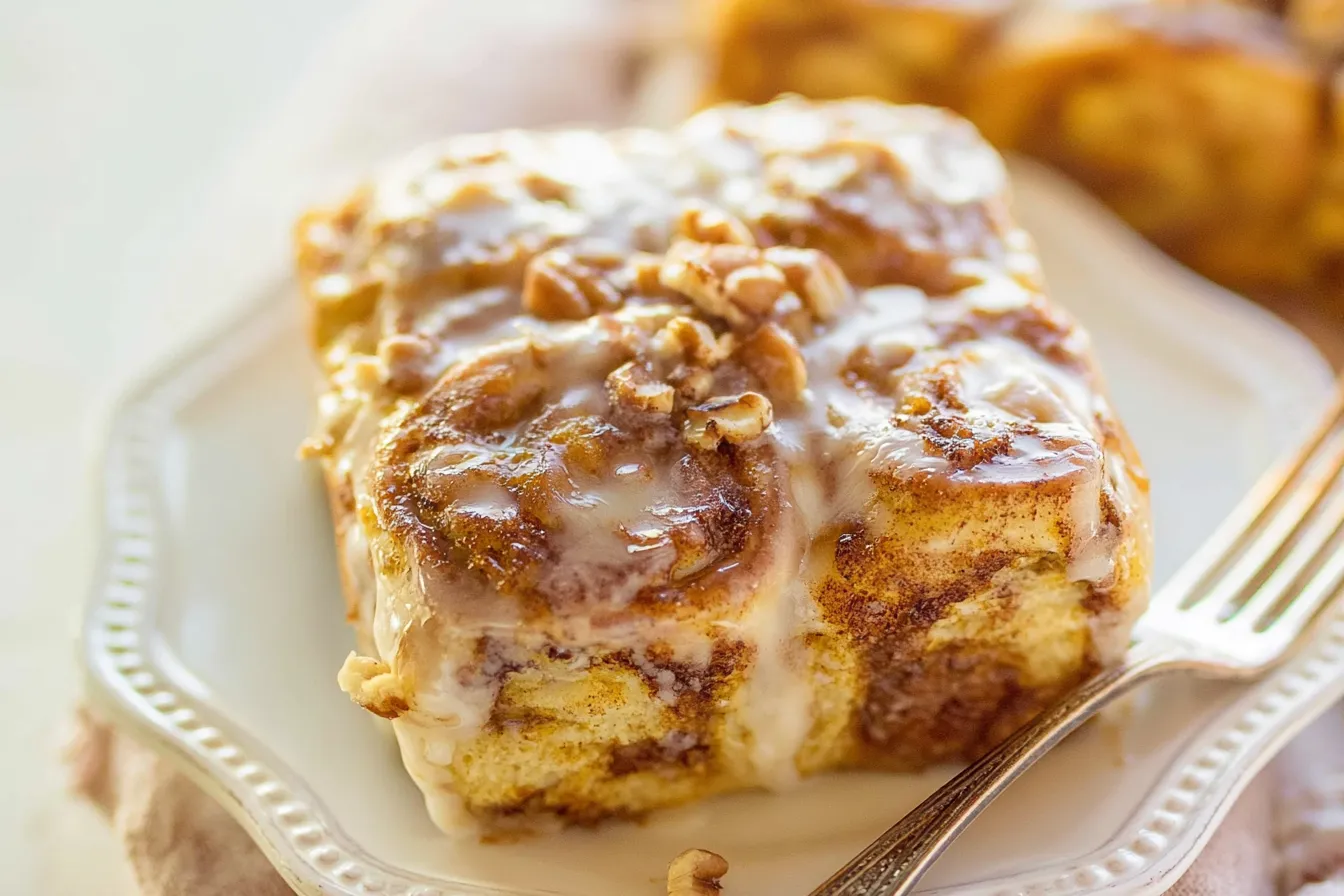 Pumpkin Cinnamon Roll Bake 