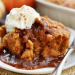 Delicious Pumpkin Cobbler Fresh from the Oven