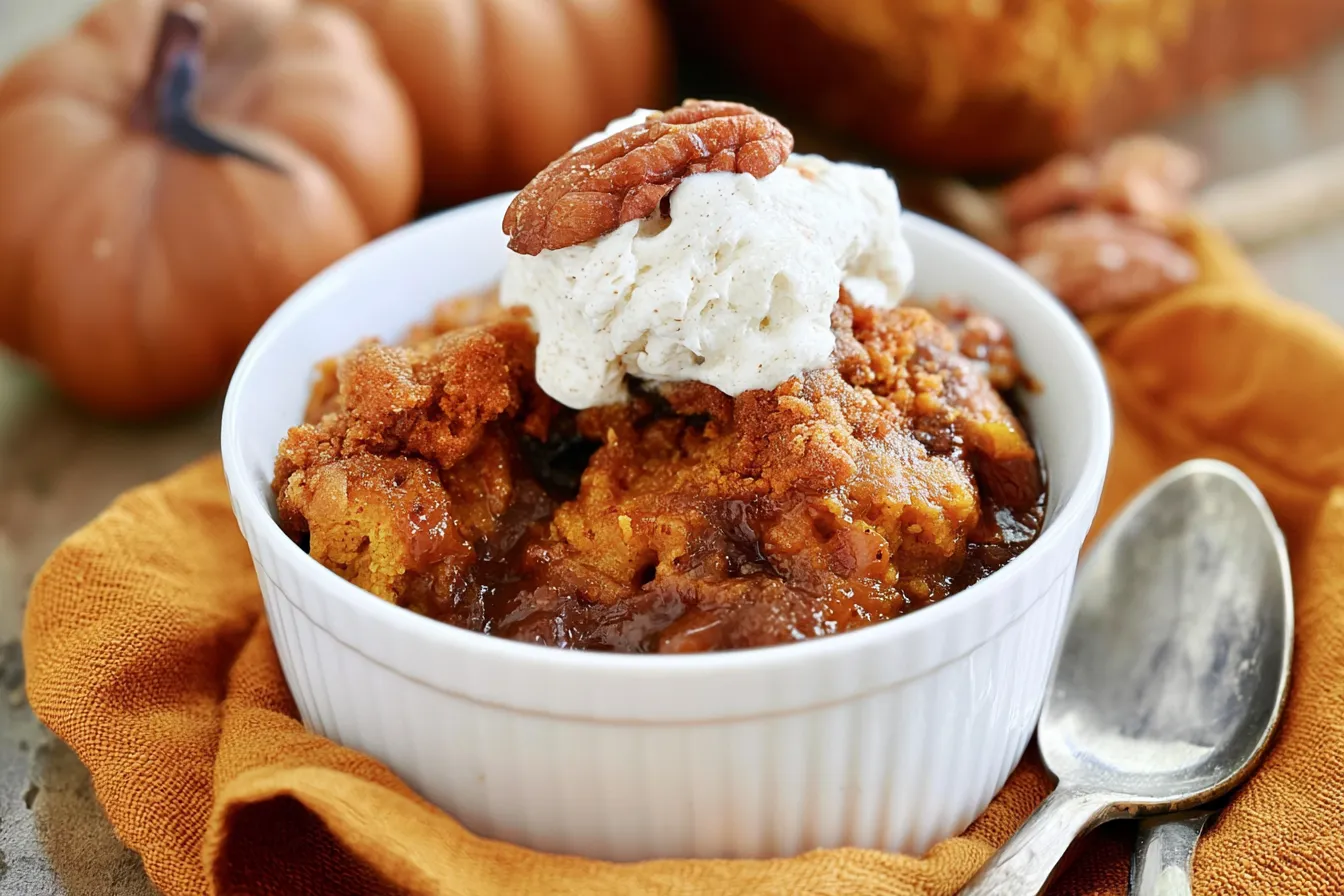 Pumpkin Cobbler 