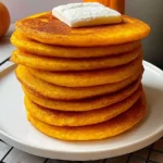 Delicious Pumpkin Cottage Cheese Pancakes Ready to Serve