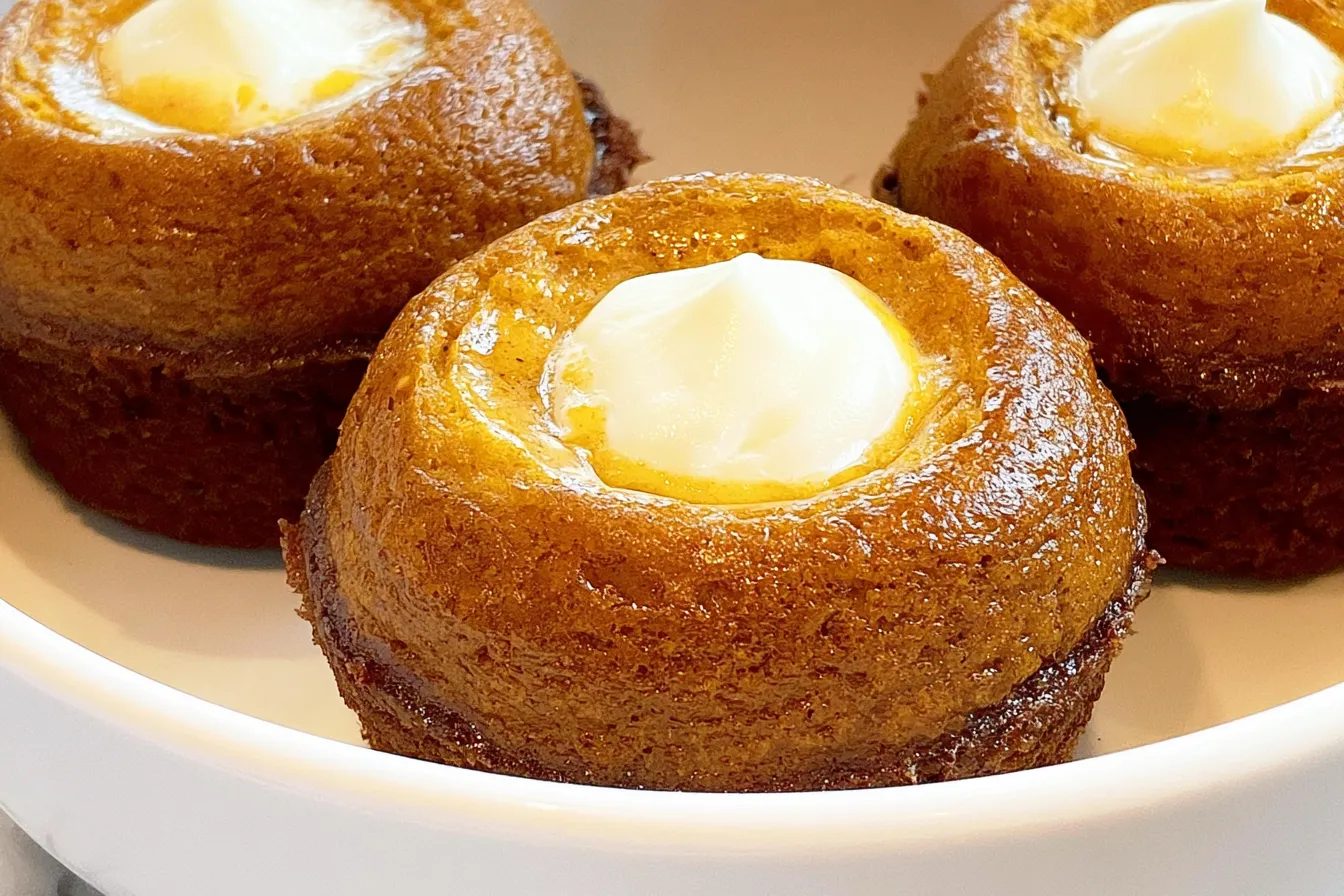 Pumpkin Cream Cheese Muffins: Irresistibly Delicious Delight 3 Delicious Pumpkin Cream Cheese Muffins Freshly Baked