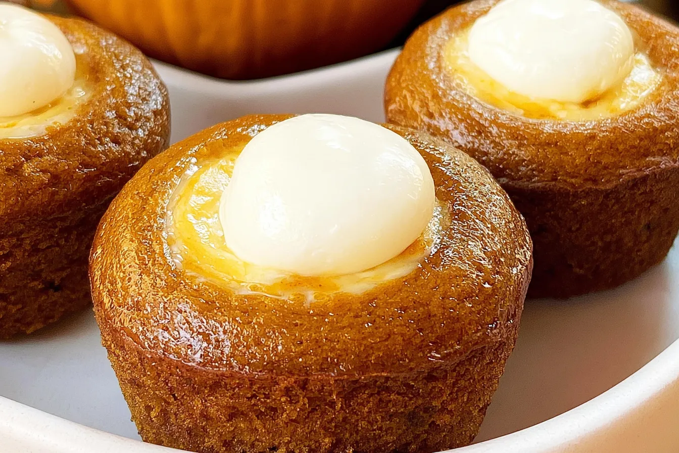 Pumpkin Cream Cheese Muffins 