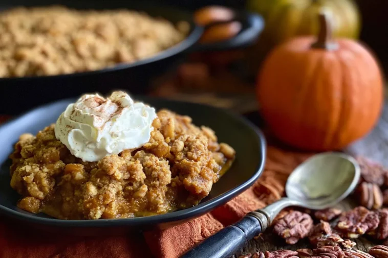 Pumpkin Crisp: The Ultimate Fall Dessert Delight 3 Delicious Pumpkin Crisp Freshly Baked