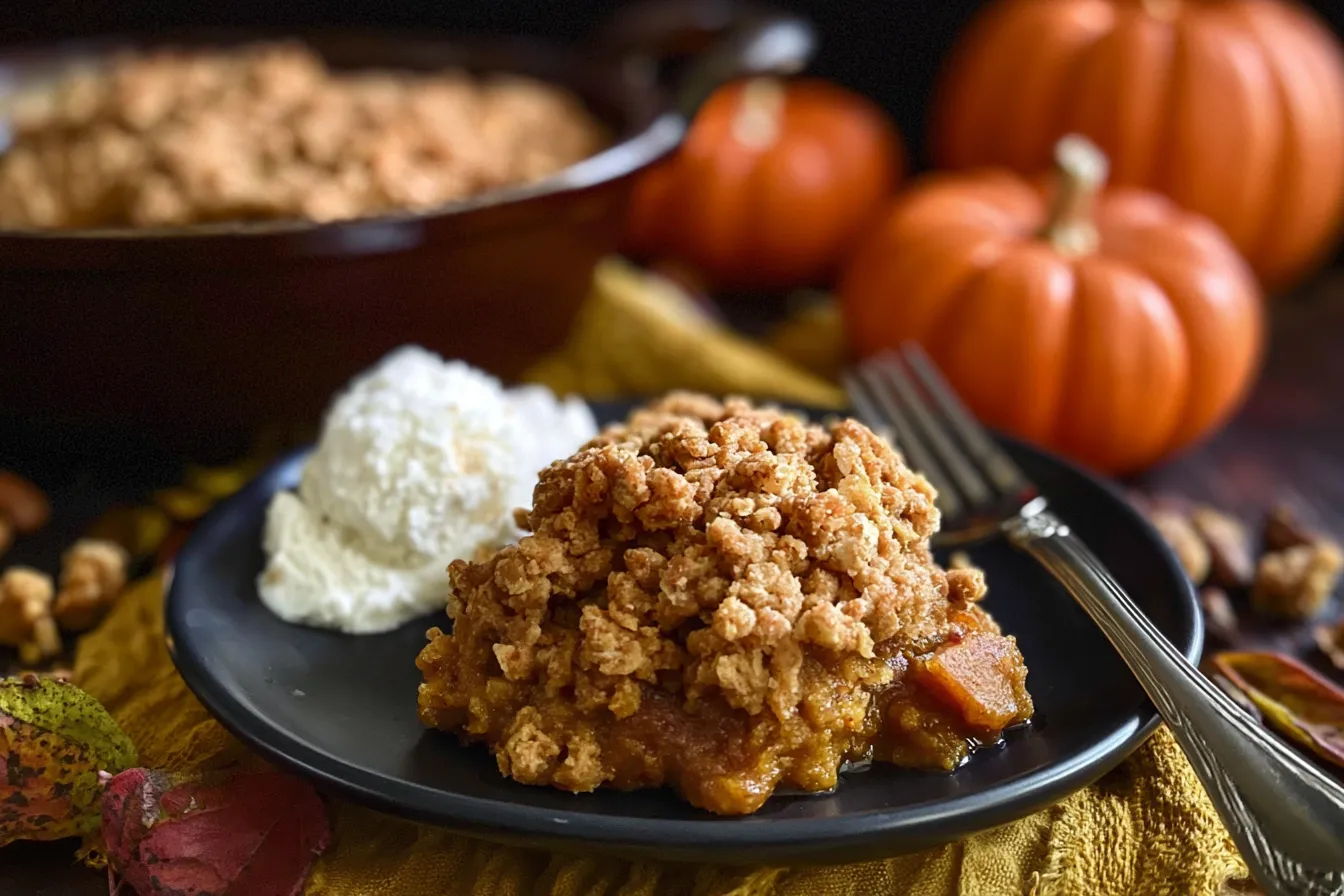 Pumpkin Crisp: The Ultimate Fall Dessert Delight 4 Pumpkin Crisp