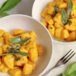 Pumpkin Gnocchi: A Cozy Comfort Food to Savor 15 Irresistible Pumpkin Gnocchi on a Rustic Plate