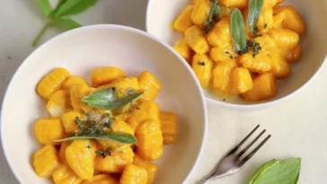 Irresistible Pumpkin Gnocchi on a Rustic Plate