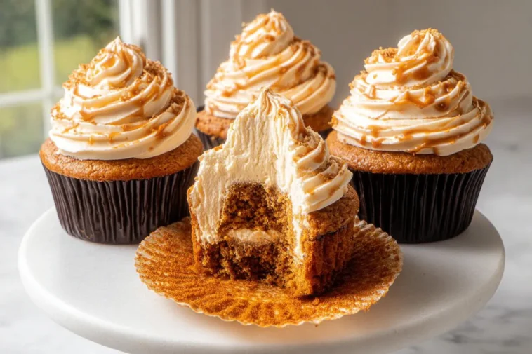 Pumpkin Pie Cupcakes Freshly Baked