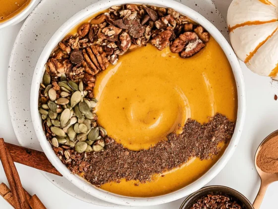 Irresistible Pumpkin Pie Smoothie Bowl