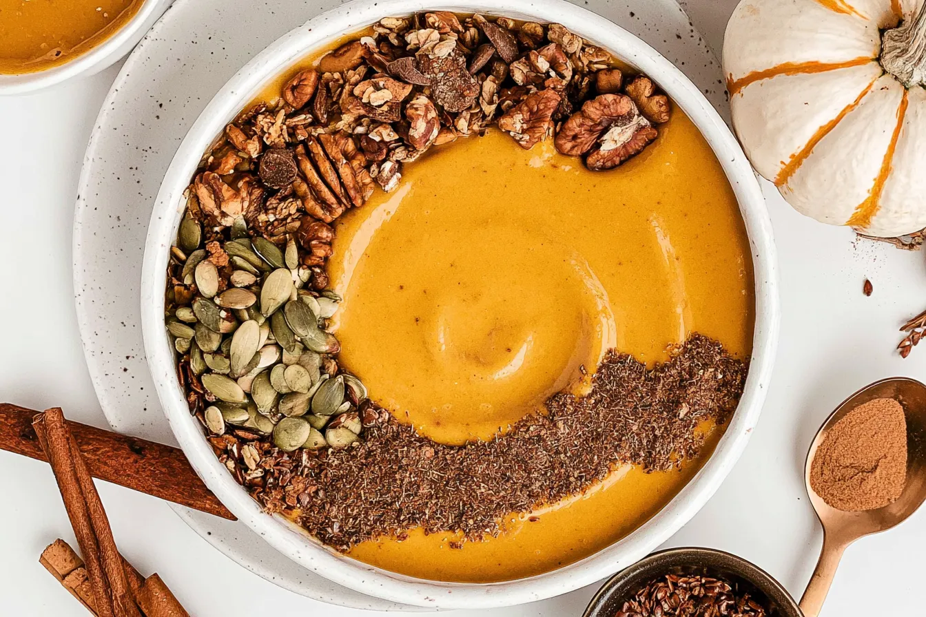 Pumpkin Pie Smoothie Bowl: A Delicious Fall Treat 3 Irresistible Pumpkin Pie Smoothie Bowl
