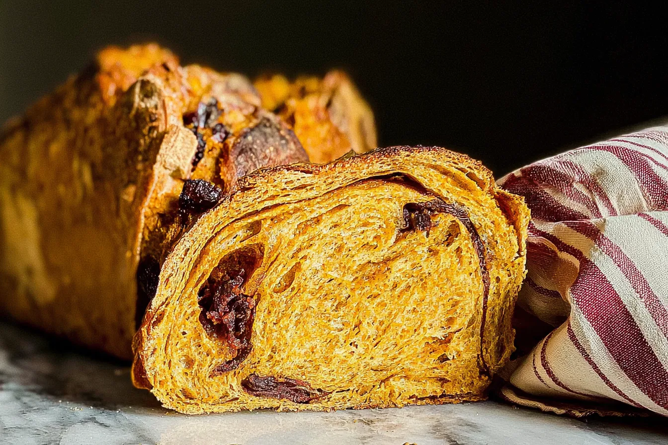 Pumpkin Sourdough Bread 