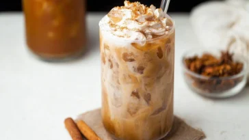 Pumpkin Spice Cold Brew in a Cozy Mug