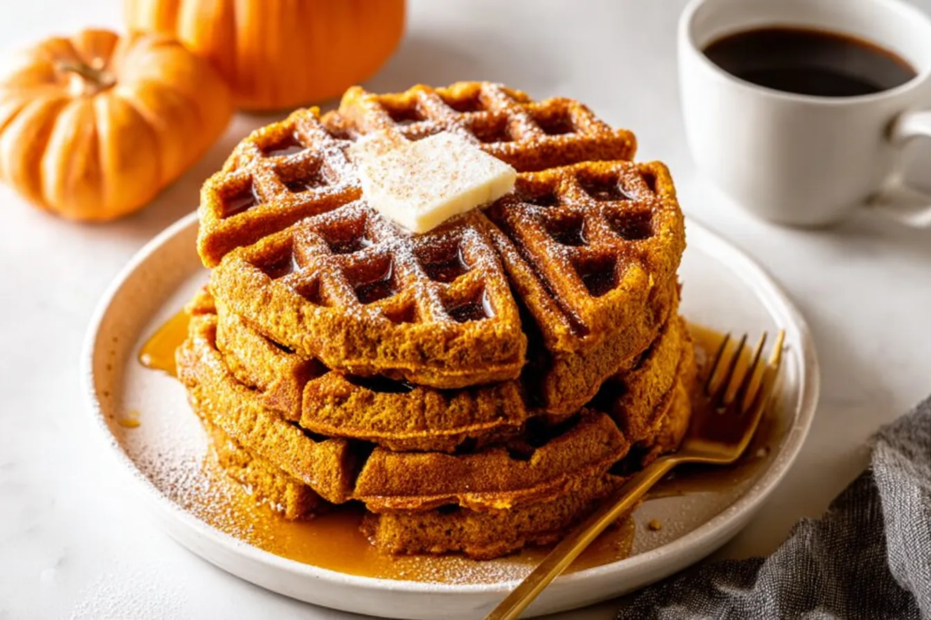 Delicious Pumpkin Waffle Recipe