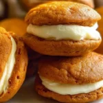 Homemade Pumpkin Whoopie Pies Fresh from the Oven