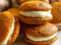 Homemade Pumpkin Whoopie Pies Fresh from the Oven