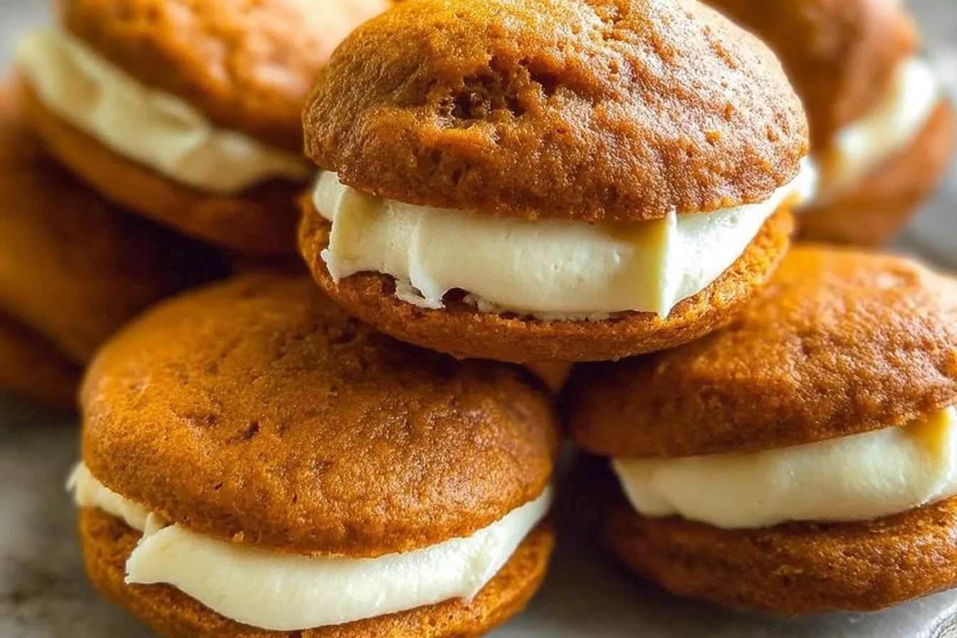 Pumpkin Whoopie Pies Recipe 