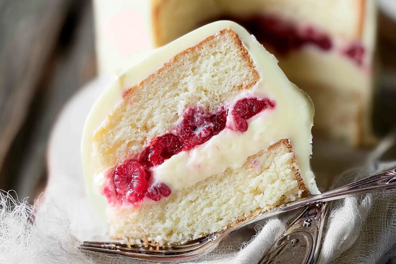 Raspberry Cake with Lemon Buttercream – Gorgeous Dessert