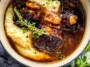 Delicious Red Wine Braised Short Ribs in Dutch Oven