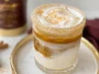 Salted Butterscotch White Russian Cocktail in a Glass