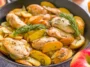 Sautéed Chicken and Apples with Rosemary - Delicious Recipe