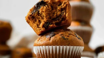 Simply Pumpkin Muffins Freshly Baked