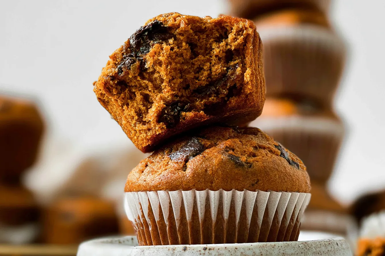 Simply Pumpkin Muffins Freshly Baked
