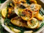 Skillet Garlic Lemon Butter Chicken Ready to Serve