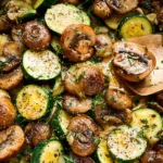Skillet Zucchini and Mushrooms: A Deliciously Easy Dish 14 Skillet Zucchini and Mushrooms in a Pan