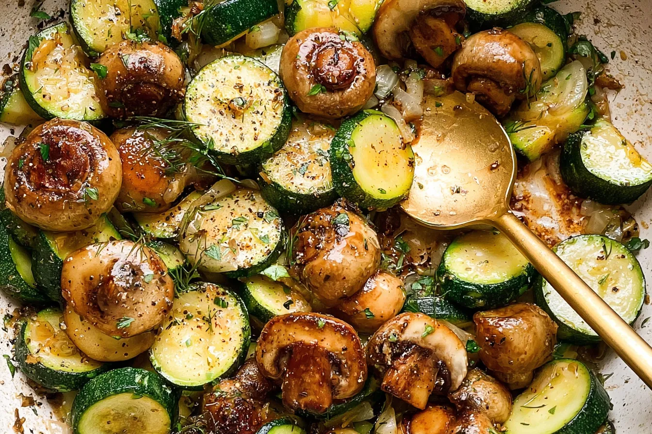 Skillet Zucchini and Mushrooms: A Deliciously Easy Dish 4 Skillet Zucchini and Mushrooms