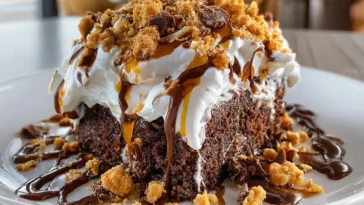 Decadent Slow Cooker “Better Than Anything” Cake
