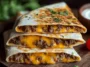 Delicious Smashburger Quesadillas Ready to Serve