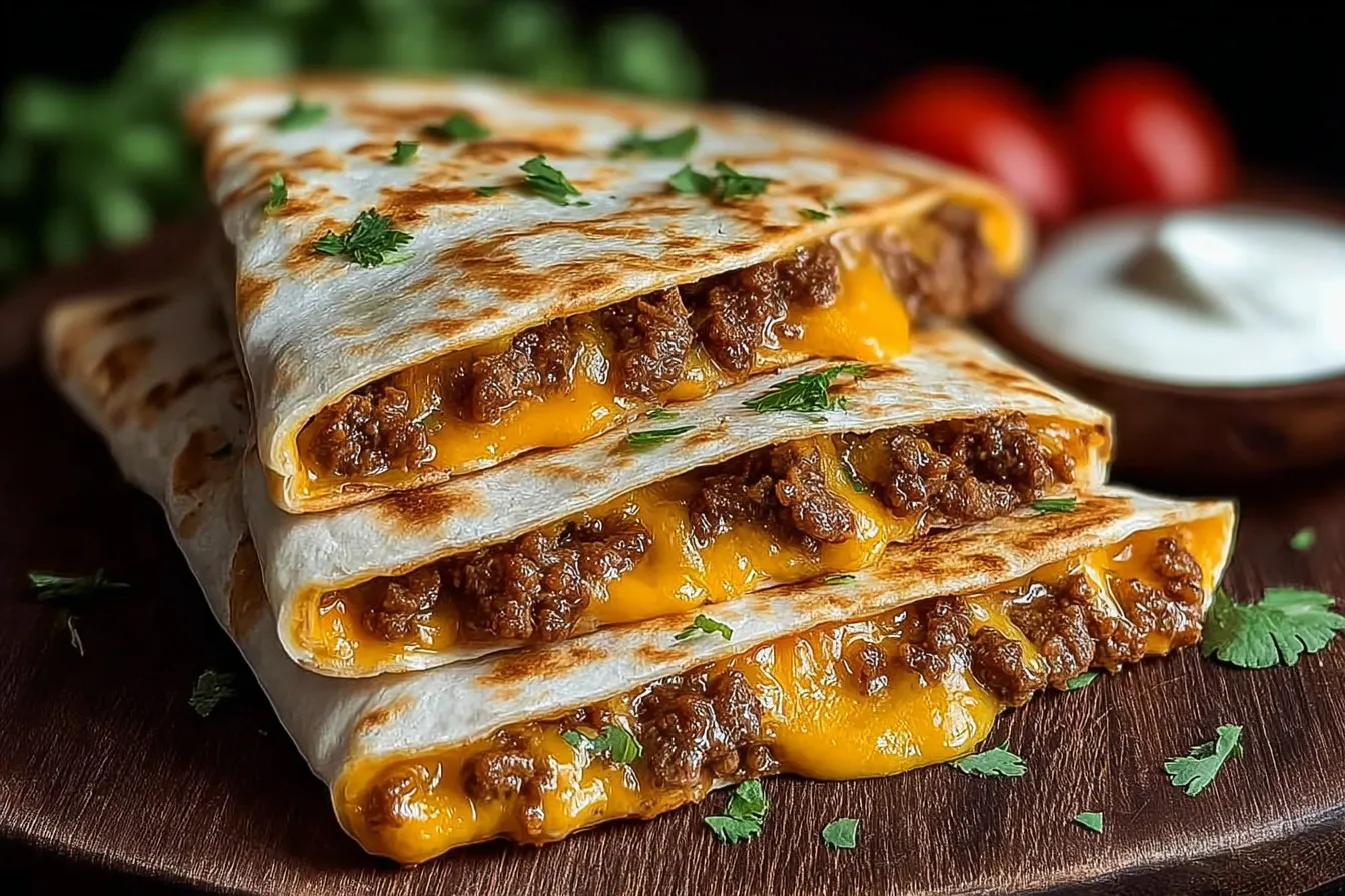 Smashburger Quesadillas: Irresistibly Delicious and Easy! 4 Smashburger Quesadillas