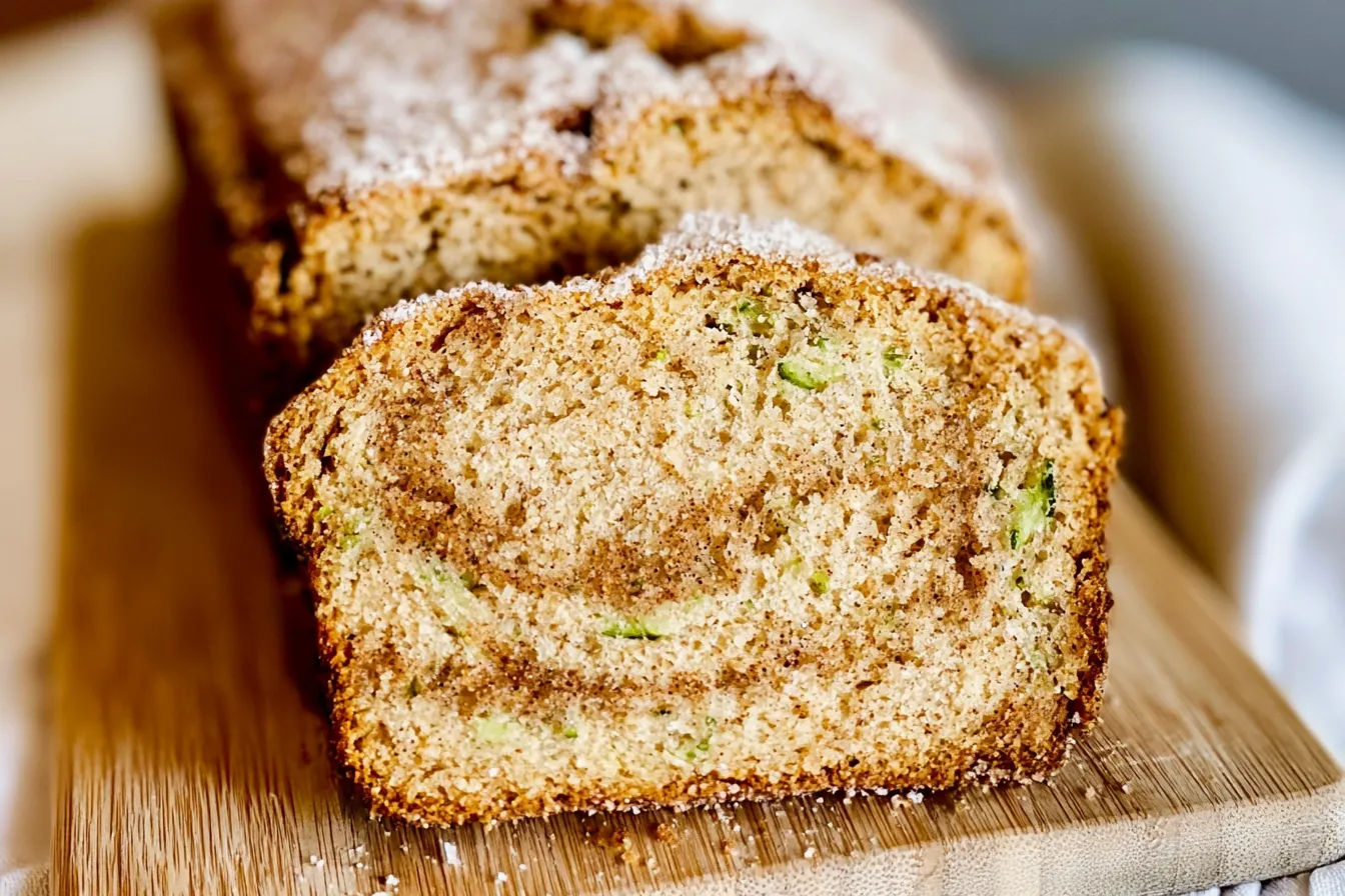 Snickerdoodle Zucchini Bread with Coconut Oil: A Delightful Treat 3 Delicious Snickerdoodle Zucchini Bread with Coconut Oil Slice