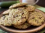 Soft Zucchini Cookies on a Cooling Rack