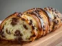 Sourdough Chocolate Chip Croissant Bread Freshly Baked