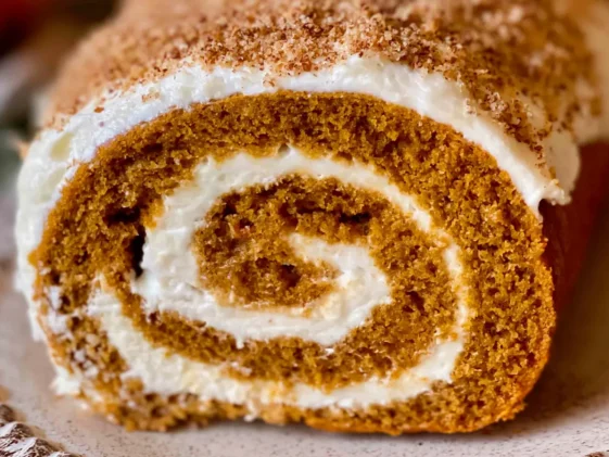 Sourdough Pumpkin Roll Freshly Baked