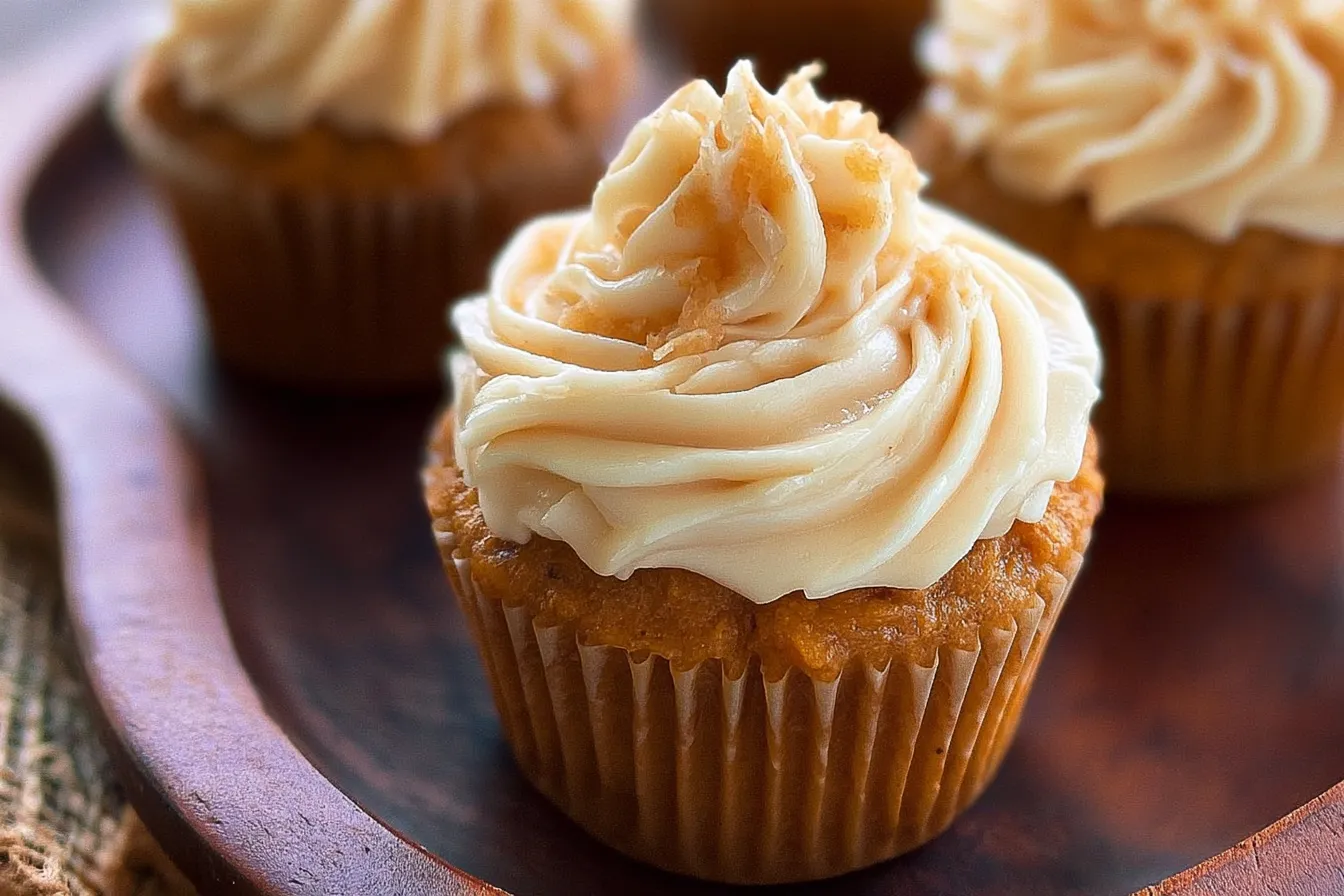Delicious Sweet Potato Cupcakes with Cream Cheese Frosting