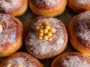 Thanksgiving Doughnuts on Festive Table
