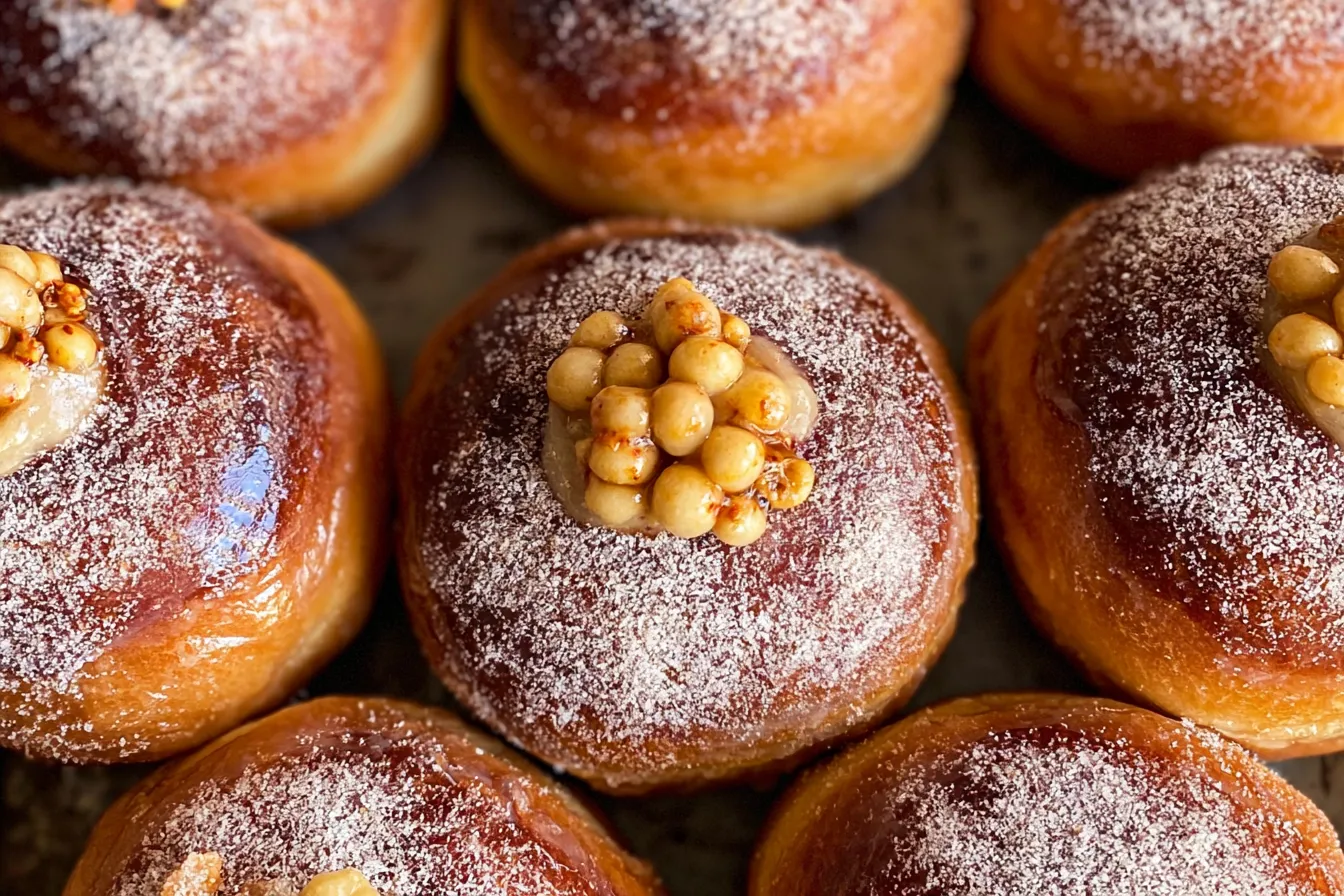 Thanksgiving Doughnuts: A Sweet Twist to Your Feast 3 Thanksgiving Doughnuts on Festive Table