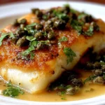 The Best Cod Piccata (Really Easy Cod Recipe!) - Delicious & Quick 14 Delicious Cod Piccata Plated