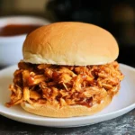 Delicious Crockpot BBQ Chicken (Easy Pulled Chicken) Meal
